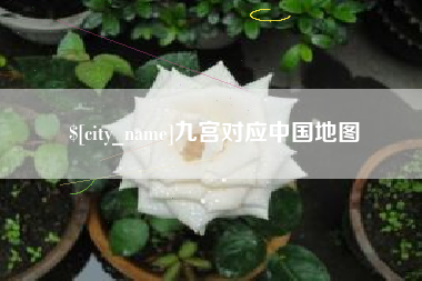 无锡九宫对应中国地图