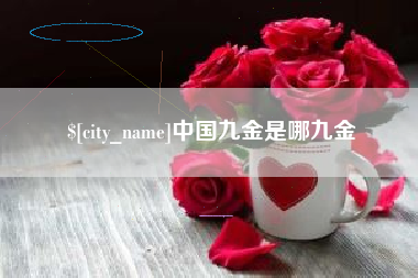 无锡中国九金是哪九金