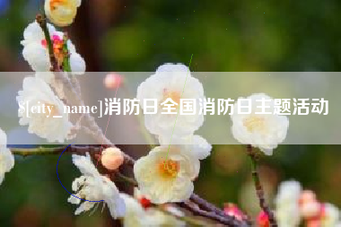 无锡消防日全国消防日主题活动