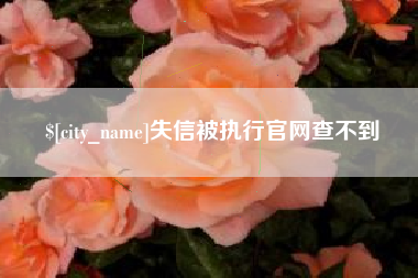 无锡失信被执行官网查不到