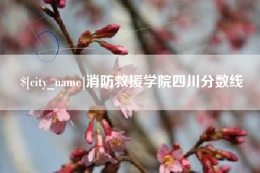无锡消防救援学院四川分数线