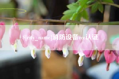 无锡消防设备ccc认证