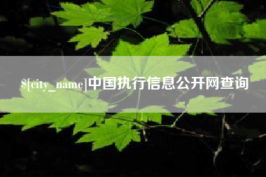 无锡中国执行信息公开网查询