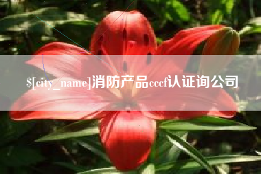无锡消防产品cccf认证询公司