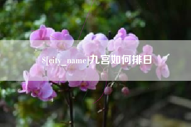 无锡九宫如何排日