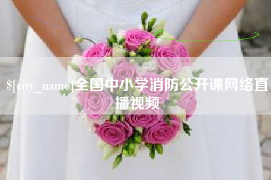 无锡全国中小学消防公开课网络直播视频