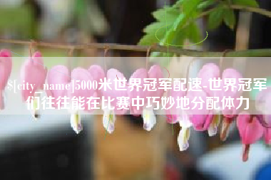 无锡5000米世界冠军配速-世界冠军们往往能在比赛中巧妙地分配体力