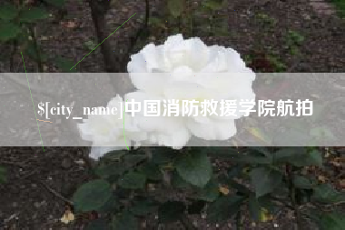 无锡中国消防救援学院航拍