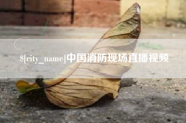 无锡中国消防现场直播视频