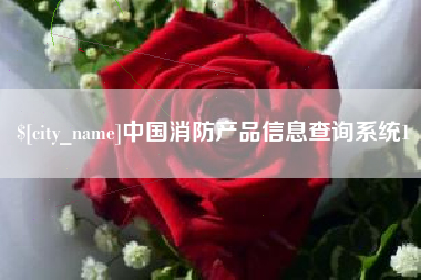 无锡中国消防产品信息查询系统1
