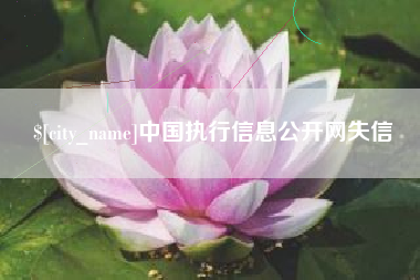 无锡中国执行信息公开网失信